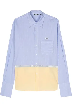 GCDS Hombre, Camisas, Azul, Talla: L