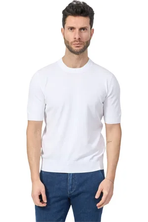 Gran Sasso Hombre, Camisetas, Blanco, Talla: L
