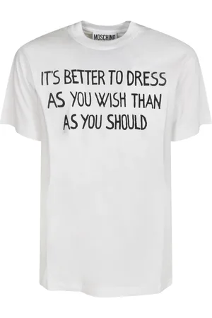Moschino Hombre, Camisetas, Blanco, Talla: M