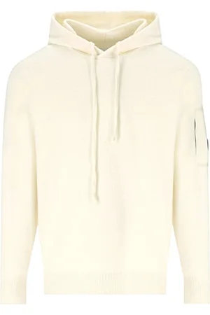 C.P. Company Hombre, Sudaderas, Blanco, Talla: L