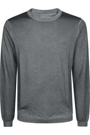 sun68 Hombre, Jerseys, Gris, Talla: M