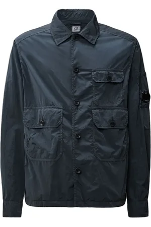 C.P. Company Hombre, Chaquetas, Azul, Talla: L
