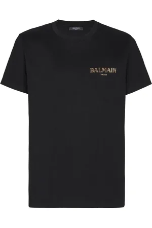 Balmain Hombre, Camisetas, Negro, Talla: S