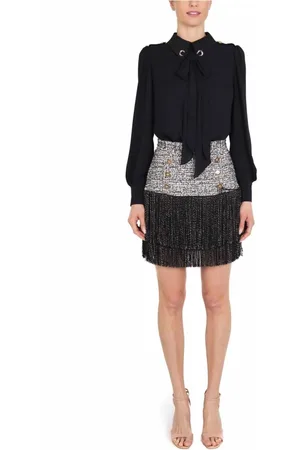 Elisabetta Franchi Mujer, Vestidos, Negro, Talla: S