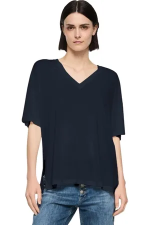 Dondup Mujer, Camisetas, Azul, Talla: M