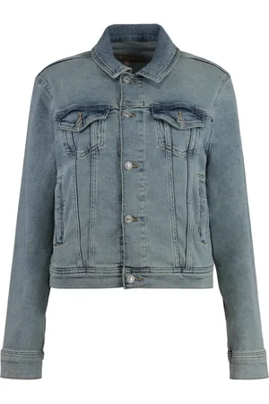 7 for all Mankind Mujer, Chaquetas, Azul, Talla: S