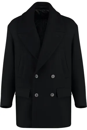 Giorgio Armani Hombre, Abrigos, Negro, Talla: M