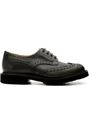 TRICKERS Hombre, Zapatos, Verde, Talla: 43 1/2 EU
