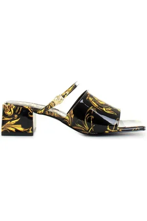 VERSACE Mujer, Zapatos, Negro, Talla: 37 EU