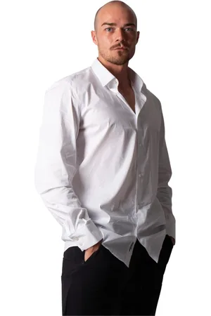 Drykorn Hombre, Camisas, Blanco, Talla: L