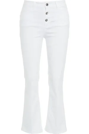 Liu Jo Mujer, Vaqueros, Blanco, Talla: W26