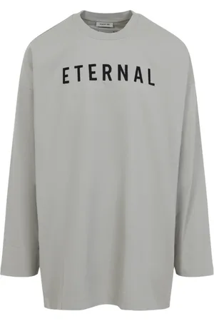 FEAR OF GOD Hombre, Camisetas, Gris, Talla: L