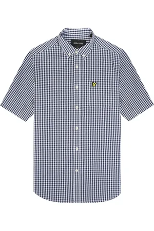 Lyle & Scott Hombre, Camisas, Azul, Talla: M