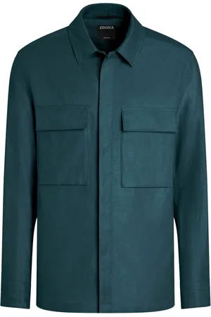 Ermenegildo Zegna Hombre, Chaquetas, Azul, Talla: S