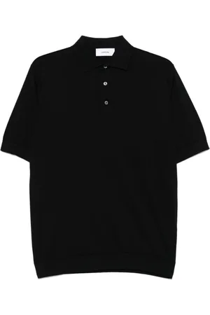 LARDINI Hombre, Camisetas, Negro, Talla: XL