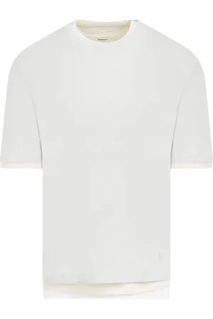 Jil Sander Hombre, Camisetas, Blanco, Talla: M