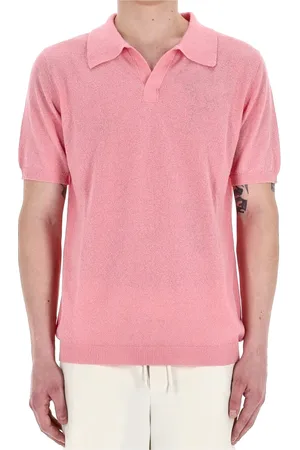 Roberto Collina Hombre, Camisetas, Rosa, Talla: L