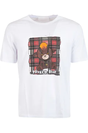 Neil Barrett Hombre, Camisetas, Blanco, Talla: S