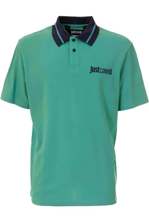 Roberto Cavalli Hombre, Camisetas, Verde, Talla: S