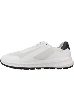 Geox Hombre, Zapatos, Blanco, Talla: 42 EU