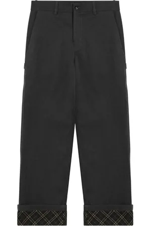 Burberry Hombre, Pantalones, Negro, Talla: S
