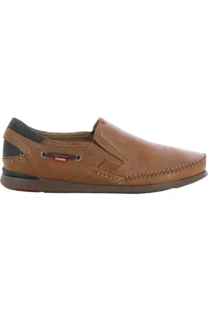 Fluchos Hombre, Zapatos, Marrón, Talla: 44 EU
