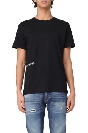 Dondup Hombre, Camisetas, Negro, Talla: S
