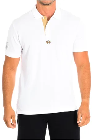 La Martina Hombre, Camisetas, Blanco, Talla: 3XL
