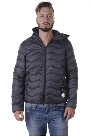 EA7 Hombre, Chaquetas, Gris, Talla: L
