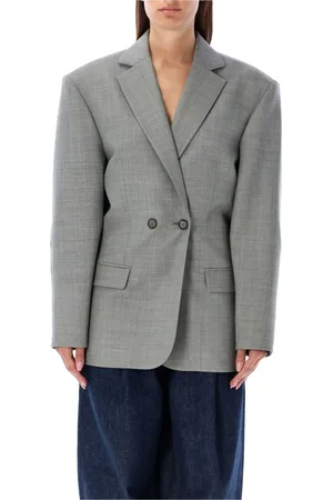 MAGDA BUTRYM Mujer, Chaquetas, Gris, Talla: S