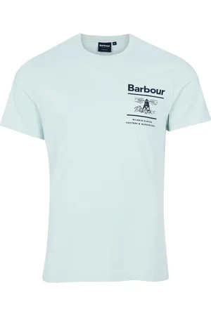 Barbour Hombre, Camisetas, Verde, Talla: XL