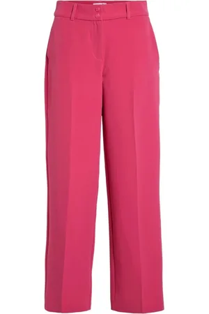 VILA Mujer, Pantalones, Rosa, Talla: M