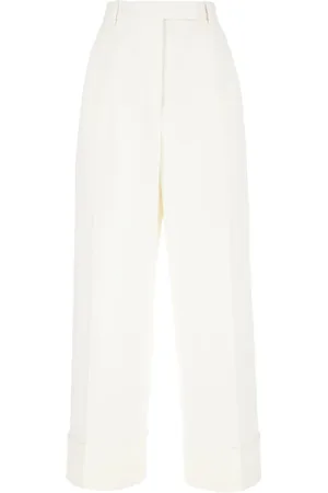 Thom Browne Mujer, Pantalones, Blanco, Talla: XL