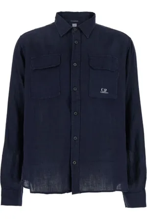 C.P. Company Hombre, Camisas, Azul, Talla: M