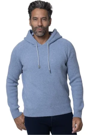 Gran Sasso Hombre, Sudaderas, Azul, Talla: S
