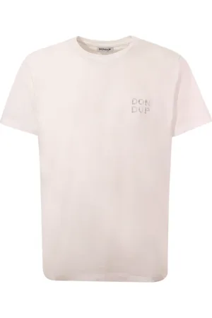 Dondup Hombre, Camisetas, Blanco, Talla: XL