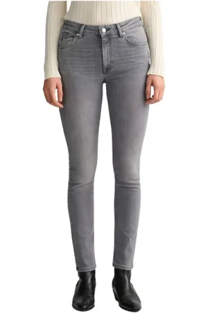 GANT Mujer, Vaqueros, Gris, Talla: W28