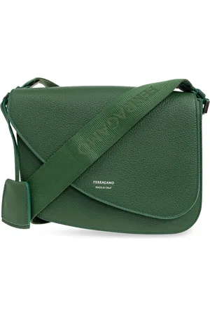 Salvatore Ferragamo Hombre, Bolsos, Verde, Talla: ONE Size