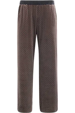 Balmain Hombre, Pantalones, Marrón, Talla: L