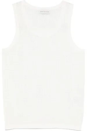DRIES VAN NOTEN Hombre, Camisetas, Blanco, Talla: L
