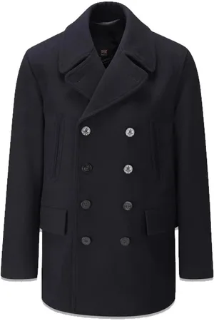 Gloverall Hombre, Abrigos, Azul, Talla: L