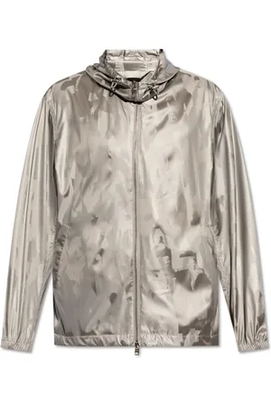 Alexander McQueen Hombre, Chaquetas, Gris, Talla: L