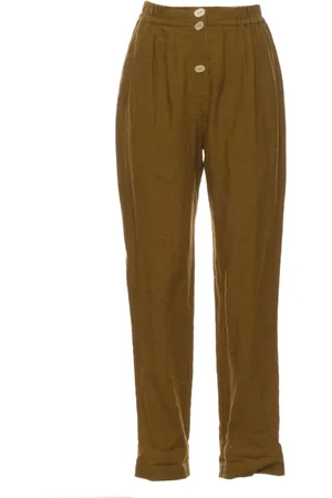 FORTE FORTE Mujer, Pantalones, Marrón, Talla: S