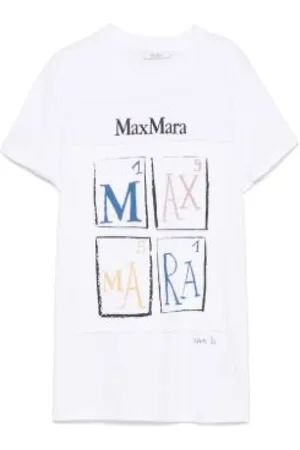 Max Mara Mujer, Camisetas, Blanco, Talla: M