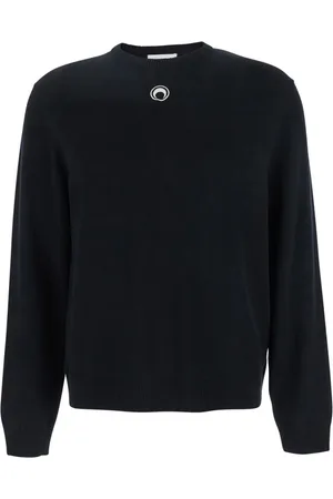 Marine Serre Hombre, Jerseys, Negro, Talla: L