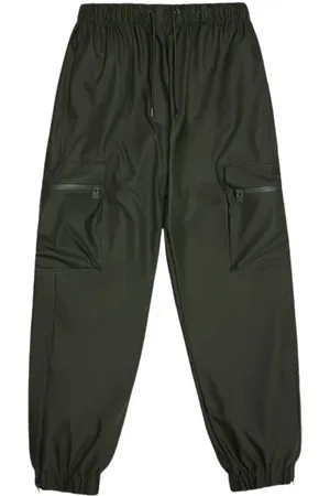 Rains Hombre, Pantalones, Verde, Talla: M