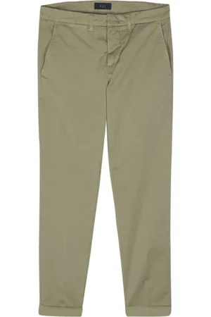 FAY Hombre, Pantalones, Verde, Talla: W33