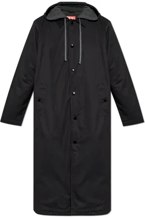Diesel Hombre, Abrigos, Negro, Talla: M