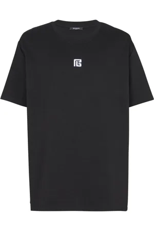 Balmain Hombre, Camisetas, Negro, Talla: L