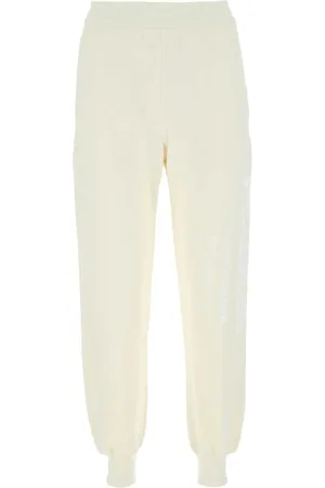 Alexander McQueen Mujer, Pantalones, Blanco, Talla: M